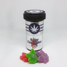 Americanna CannaPuffs Sour Mixed Gummies  | CBD 1:1 100mg Rec